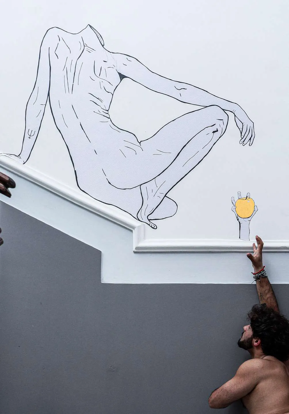 L'Eden degli Oppressi (2024), MedinBlue Hotel, Reggio Calabria: dettaglio 3